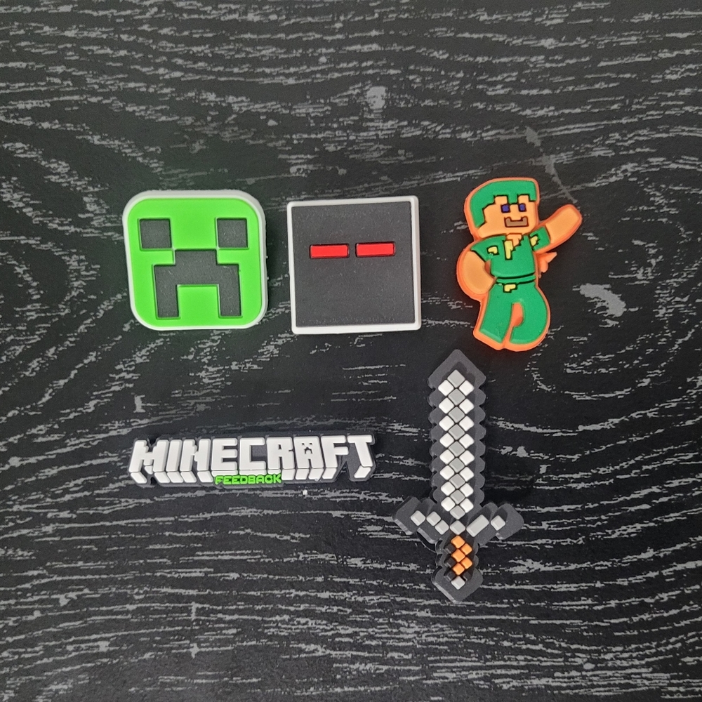 Minecraft Jibbitz Charms For Crocs